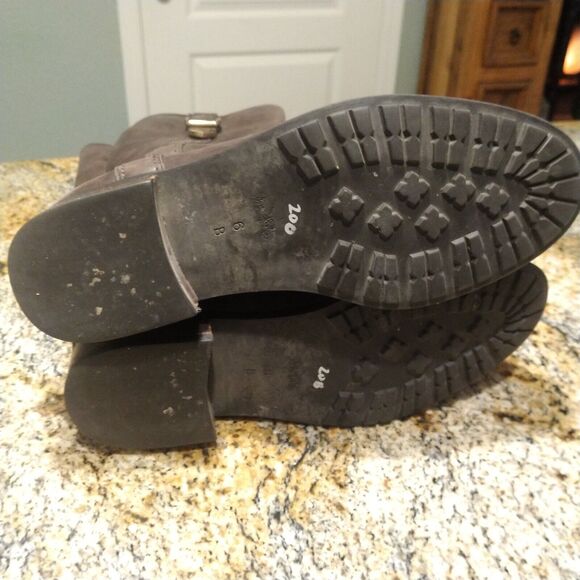 Coach Easton Classic Equestrian Tall Riding Boots Chestnut Brown Leather Size 6B - Picture 12 of 13